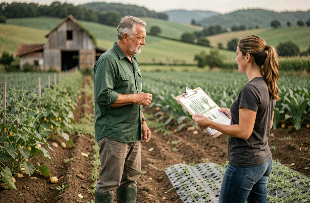 Formation agricole en plein air au CFPPA de Bellac en Haute-Vienne